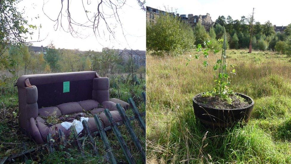 The Clouston Street site also known as North Kelvin Meadow