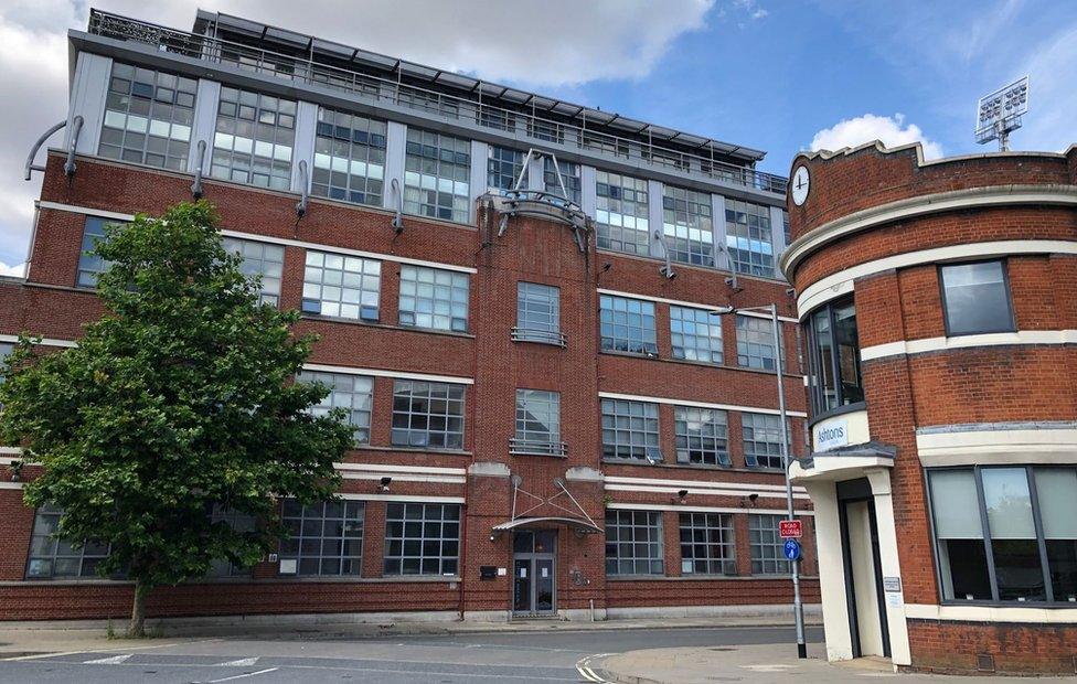 Churchmans House on Portman Road