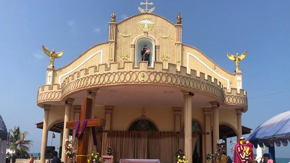 ST Antony's church decked up for annual festival