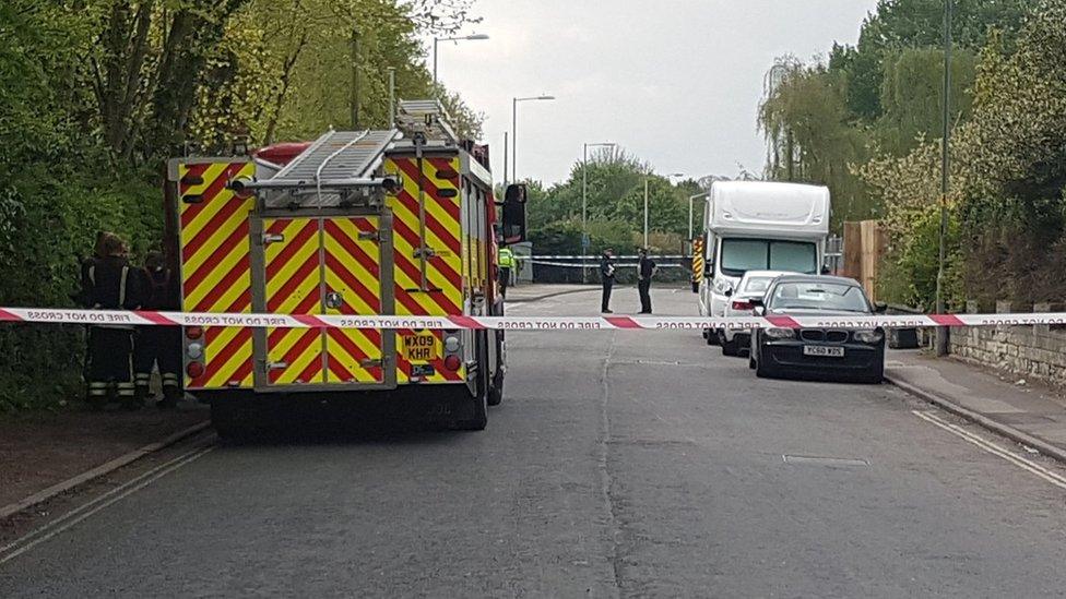 Police cordon