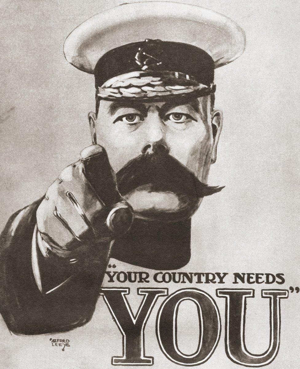 World War One recruitment poster