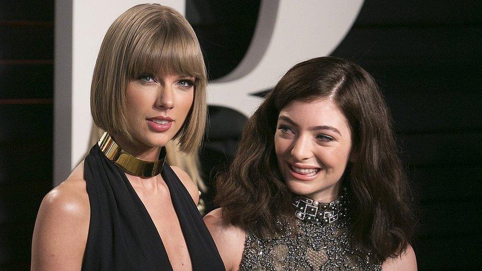 Lorde and Taylor Swift