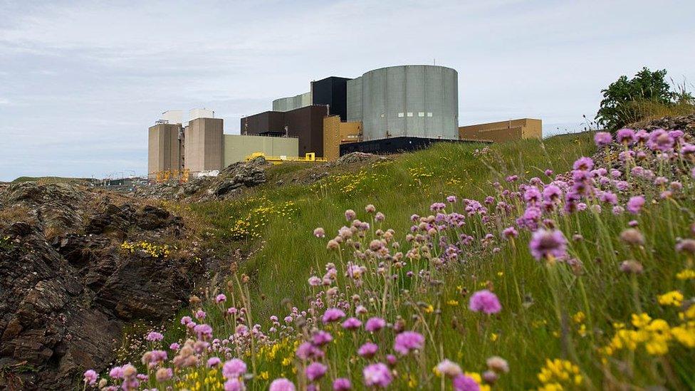 Nuclear Power Station in Anglesey, North Wales