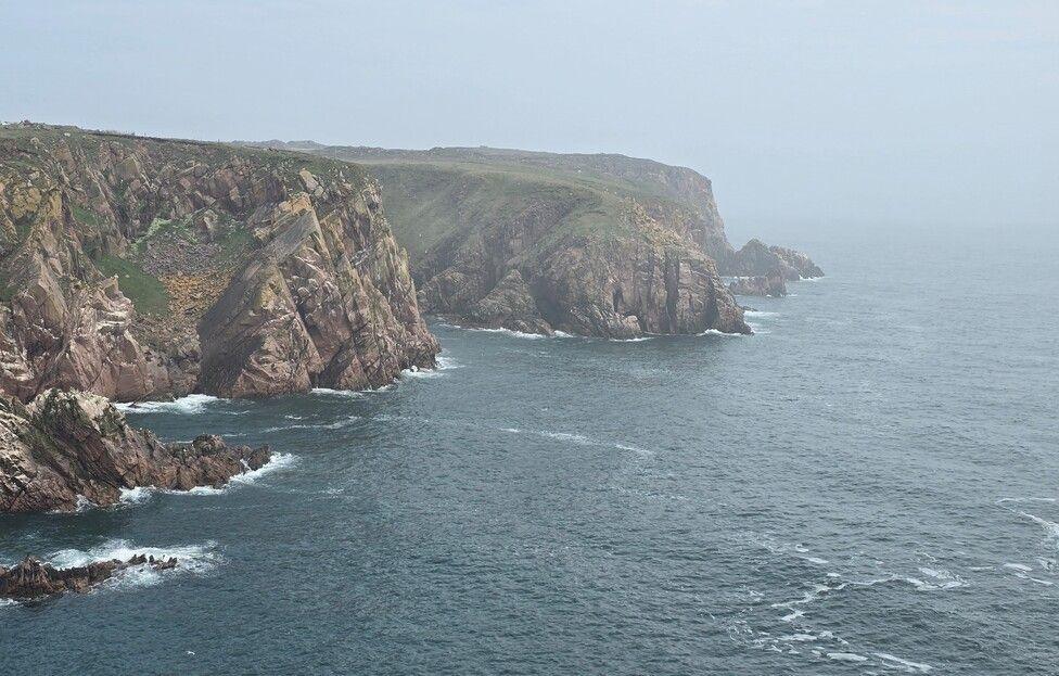 liff scene near the Bullers of Buchan