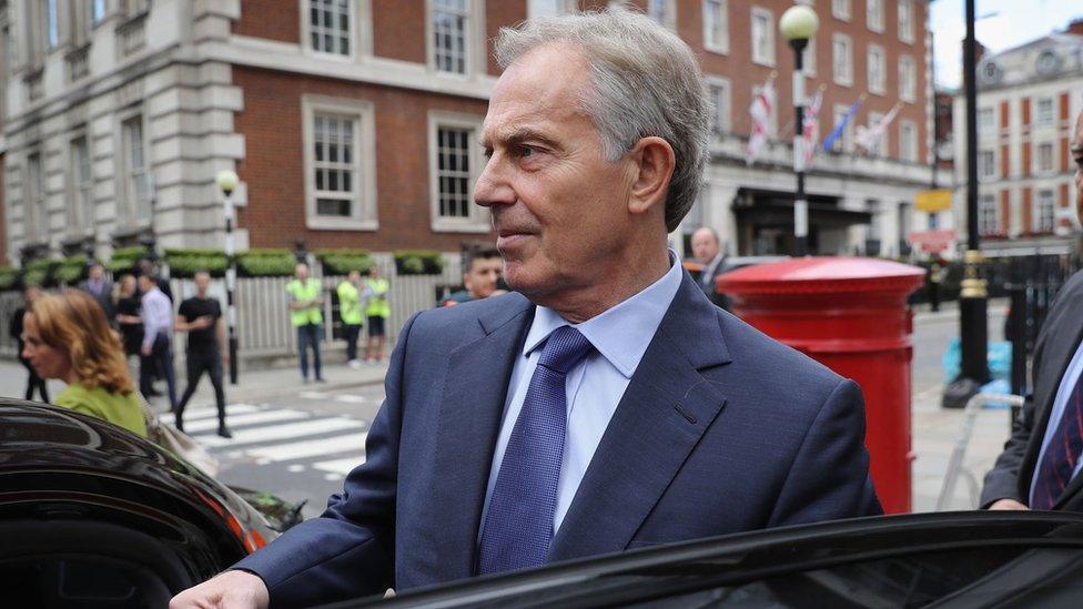 Former Prime Minister Tony Blair