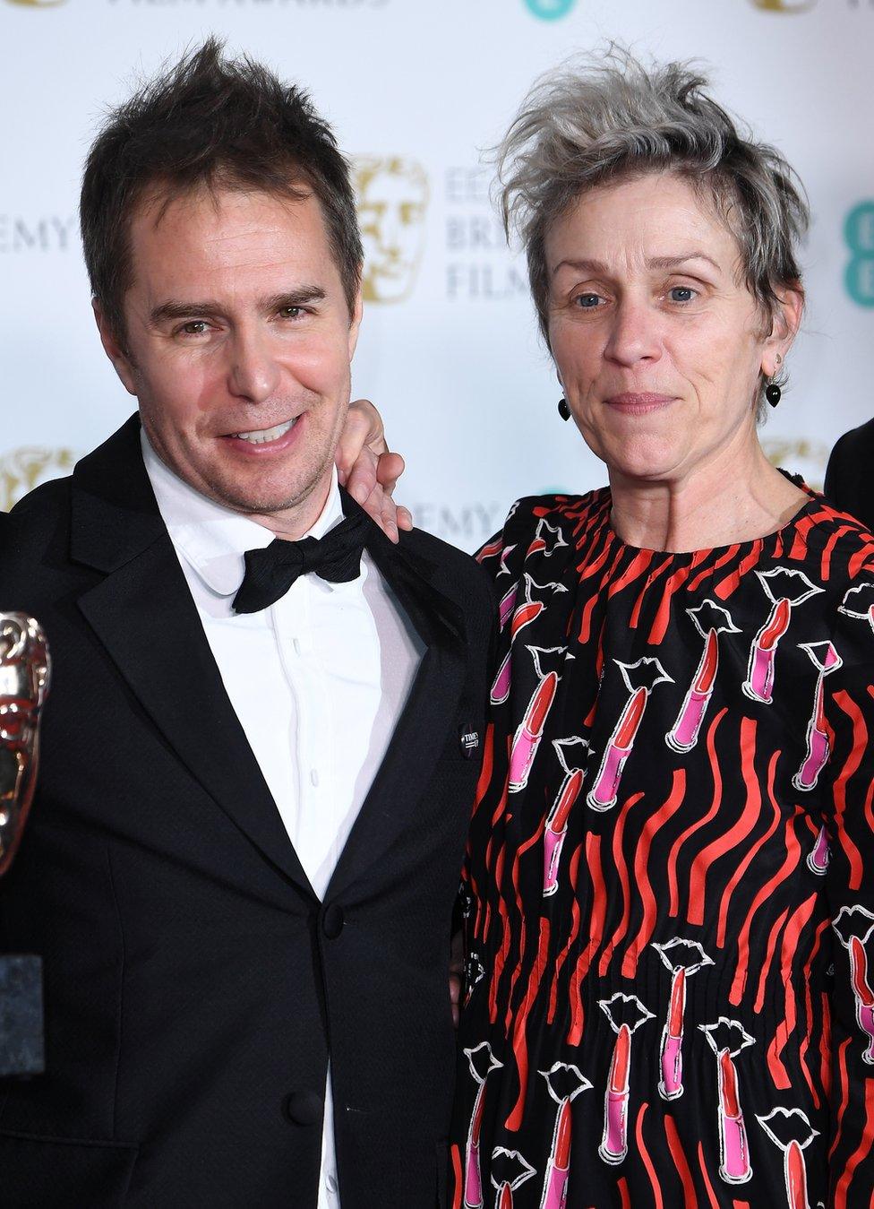 Sam Rockwell and Frances McDormand