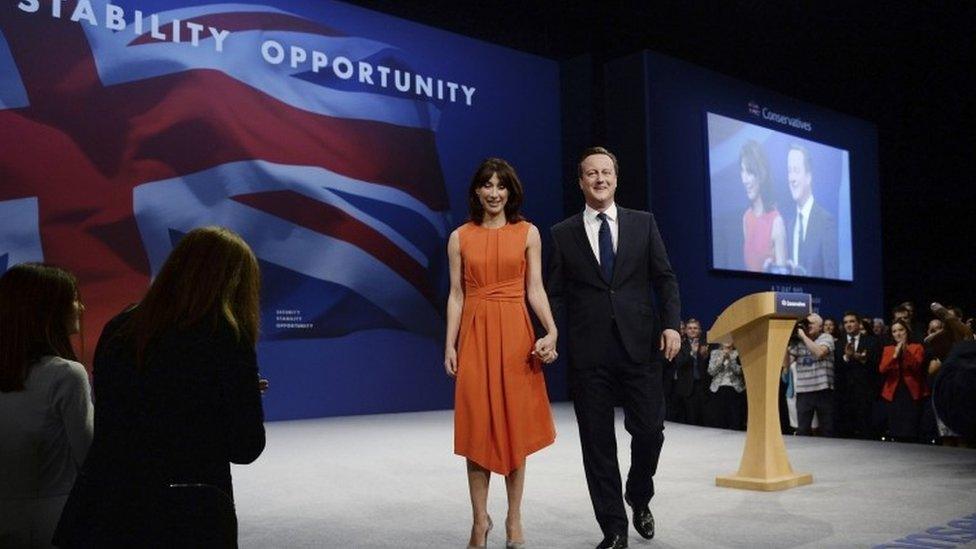 David and Samantha Cameron