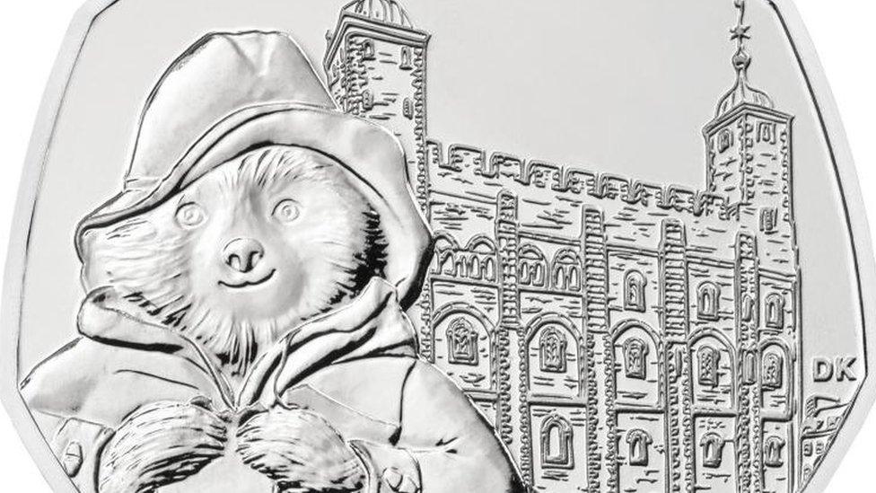 Paddington at the Tower 50p coin