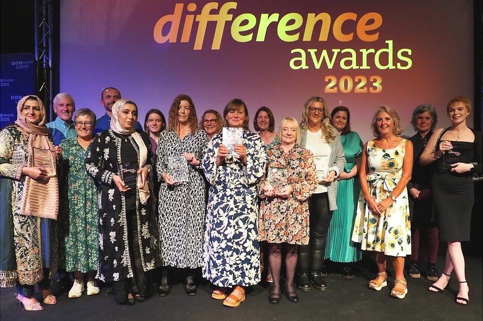 All the winners at the Make A Difference awards