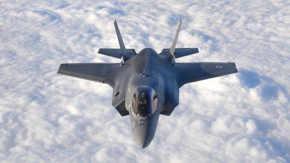 An F-35 Lightning