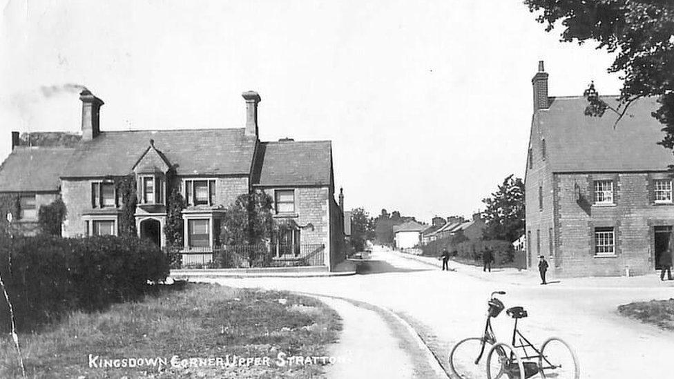 Archive photo of the Arkell's brewery site