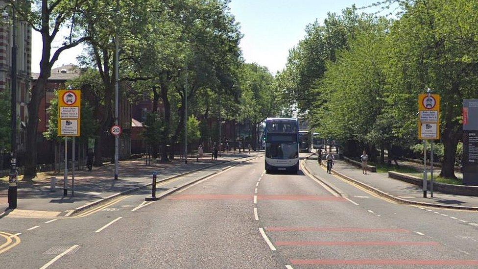 Oxford Road restricted traffic zone