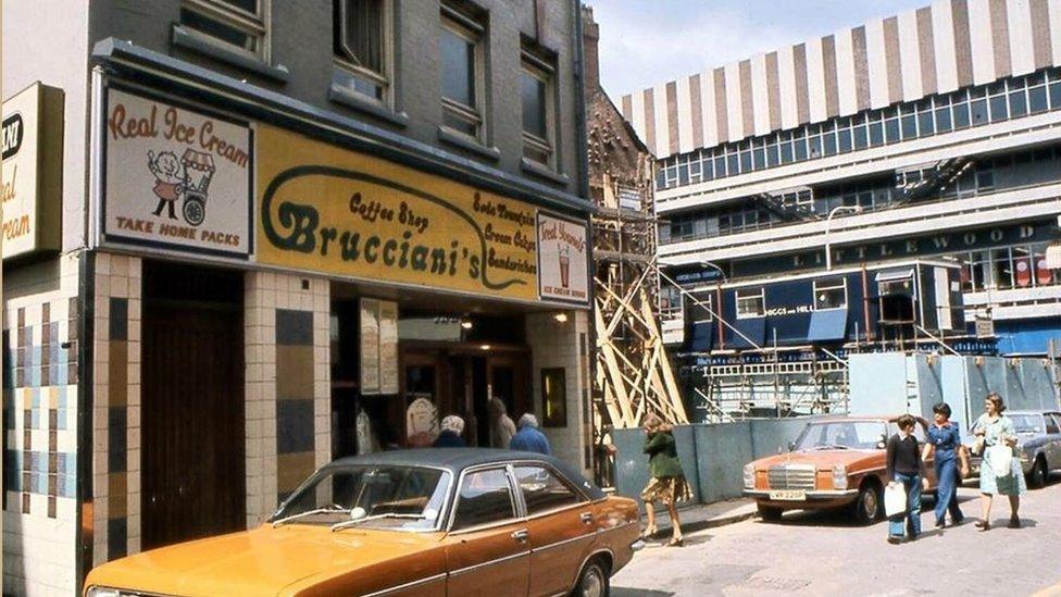 Brucciani's in 1977