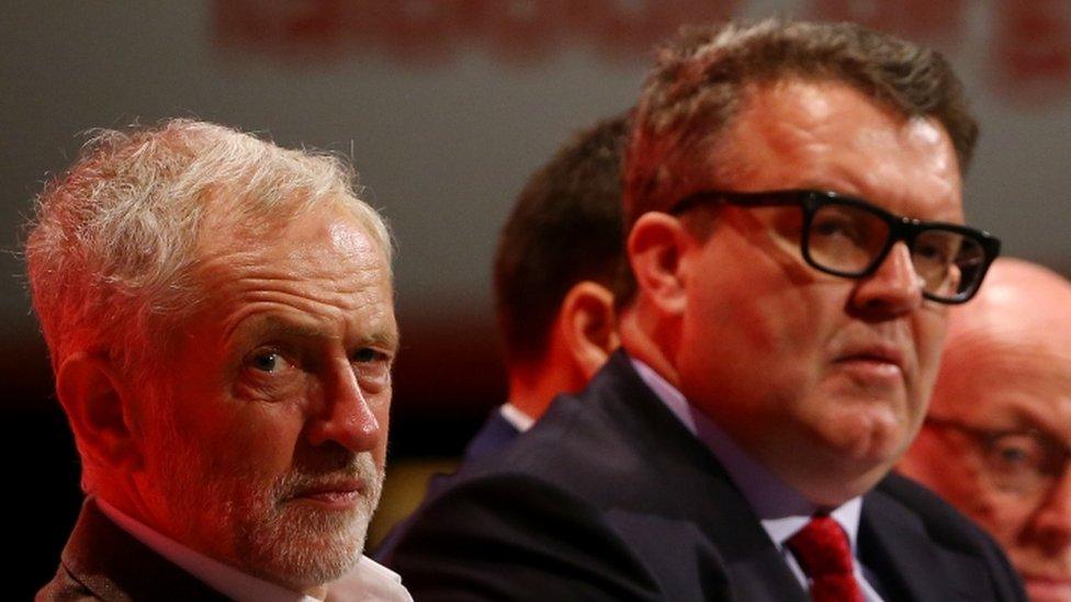 Jeremy Corbyn and Tom Watson