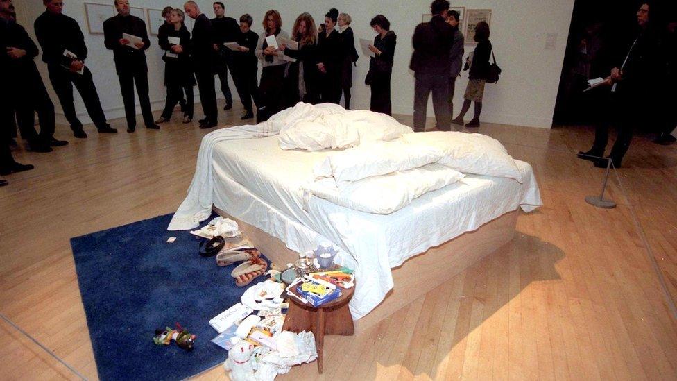 Tracey Emin's unmade bed