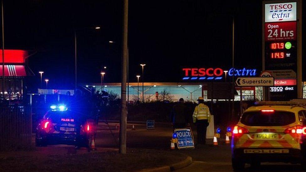 Bomb scare at Great Yarmouth Tesco