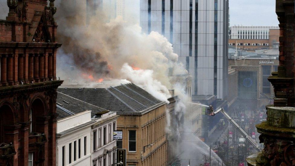 Sauchiehall Street fire