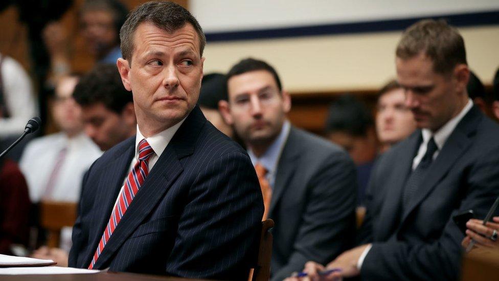 Strzok testifies to the House of Representatives