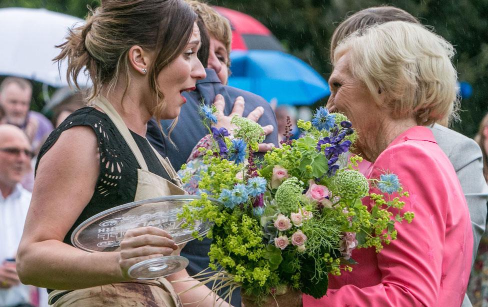 Candice Brown wins The Great British Bake Off, 2016