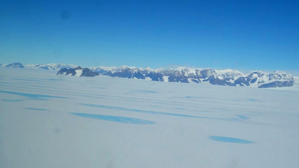 Melt ponds on the Larsen C Ice Shelf