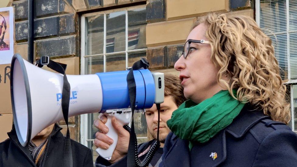 Co-leader of the Scottish Greens Lorna Slater