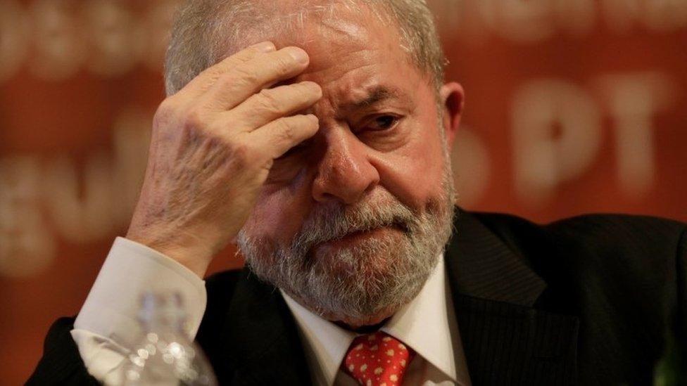 Former Brazilian President Luiz Inacio Lula da Silva