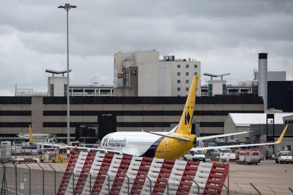 Monarch plane