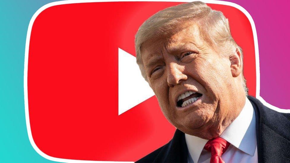 trump and youtube