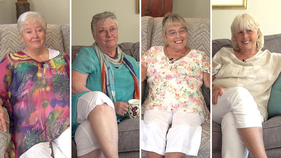 Beverly Brown, Louise Bardswich, Sandy McCully and Martha Casson have been nicknamed Canada's "Golden Girls" by the media