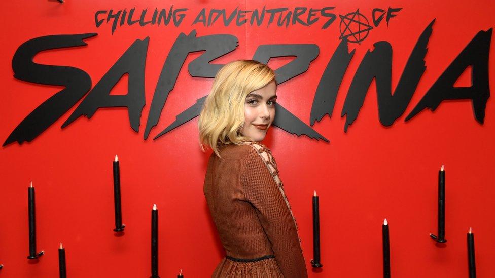 Kiernan Shipka in Chilling Adventures of Sabrina