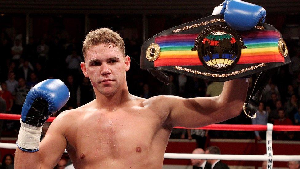 WBO middleweight world champion Billy Joe Saunders