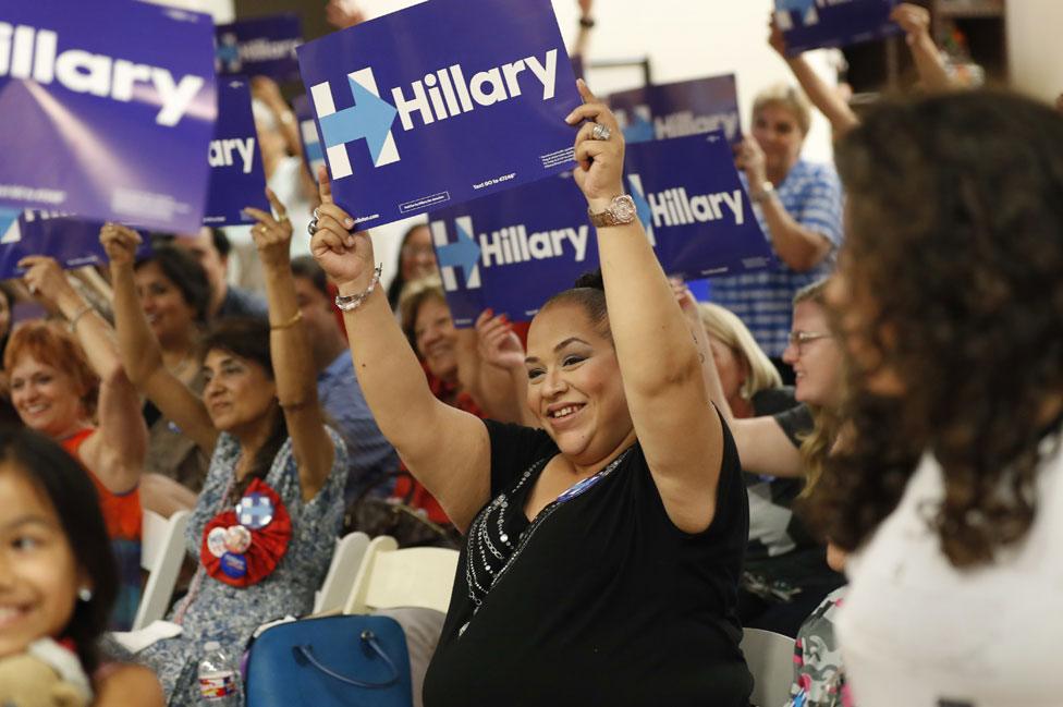 Hispanics for Clinton in Texas