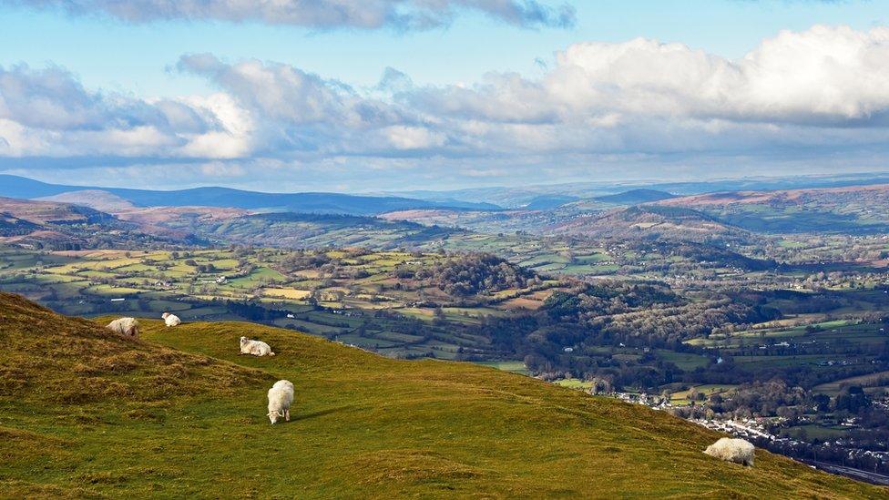 View from the Blorenge