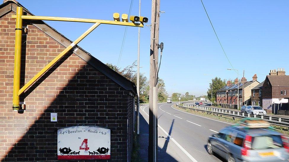 Beeston speed camera