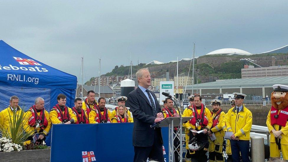 Lifeboat ceremony