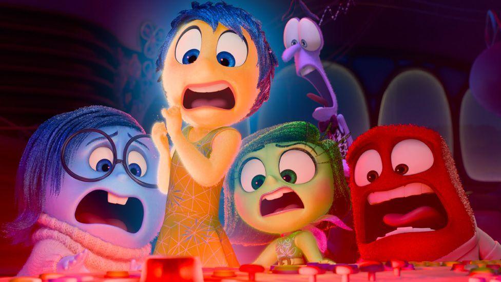 The emotions of Inside Out 2.