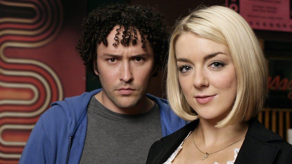 Richard Mylan and Sheridan Smith