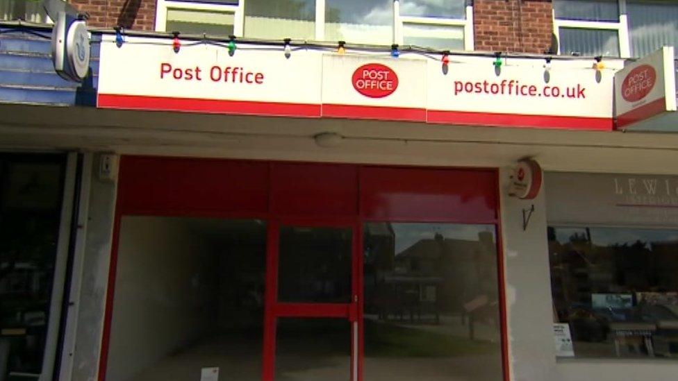 The Post Office in Spondon