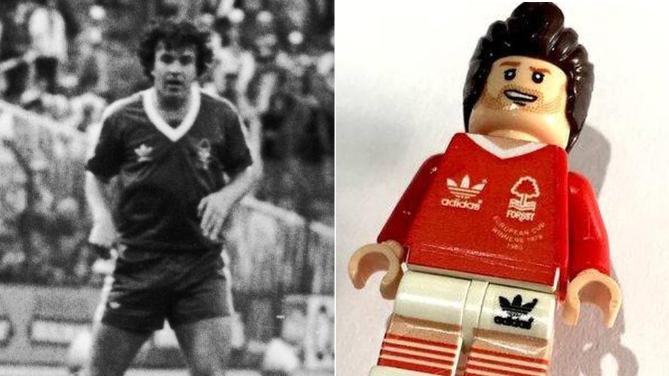 Garry Birtles picture and Lego character