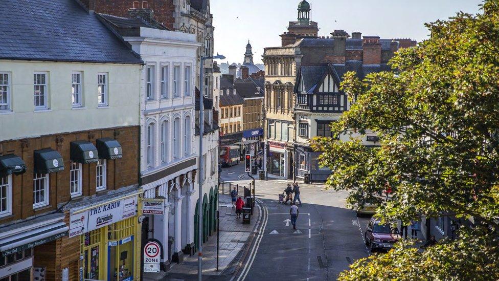 Northampton town centre