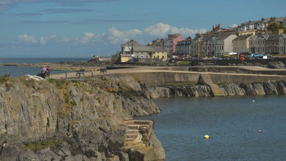 A view of the Long Hole, a historical landmark in Bangor