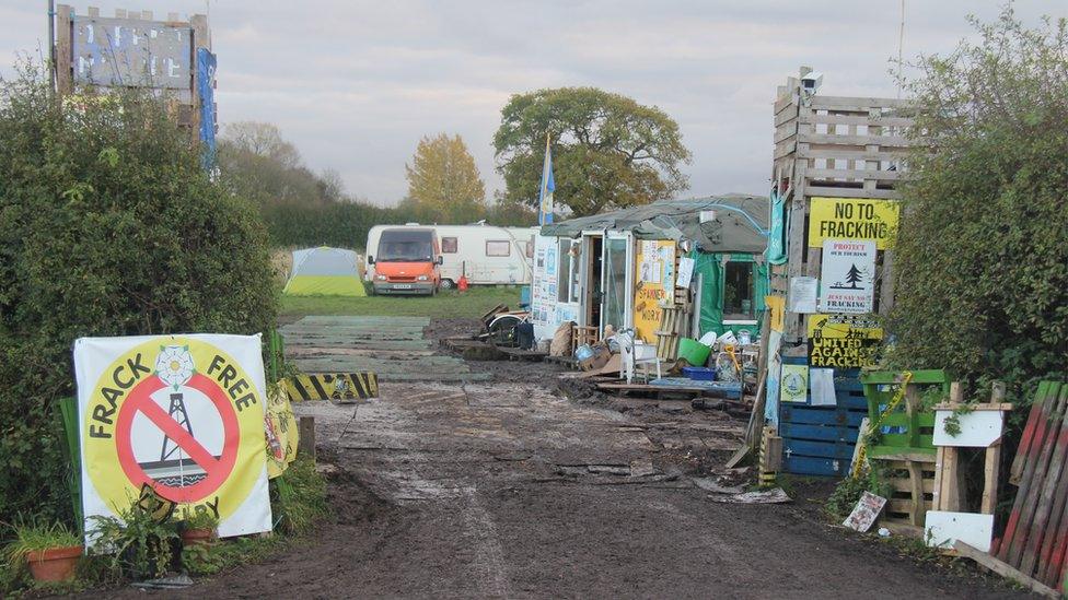 Kirby Misperton protection camp