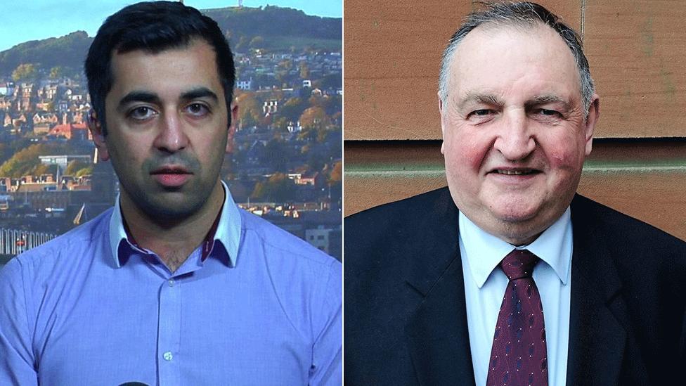 Humza Yousaf and Jim Dempster