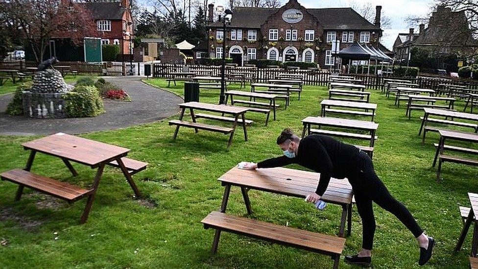 Pub garden