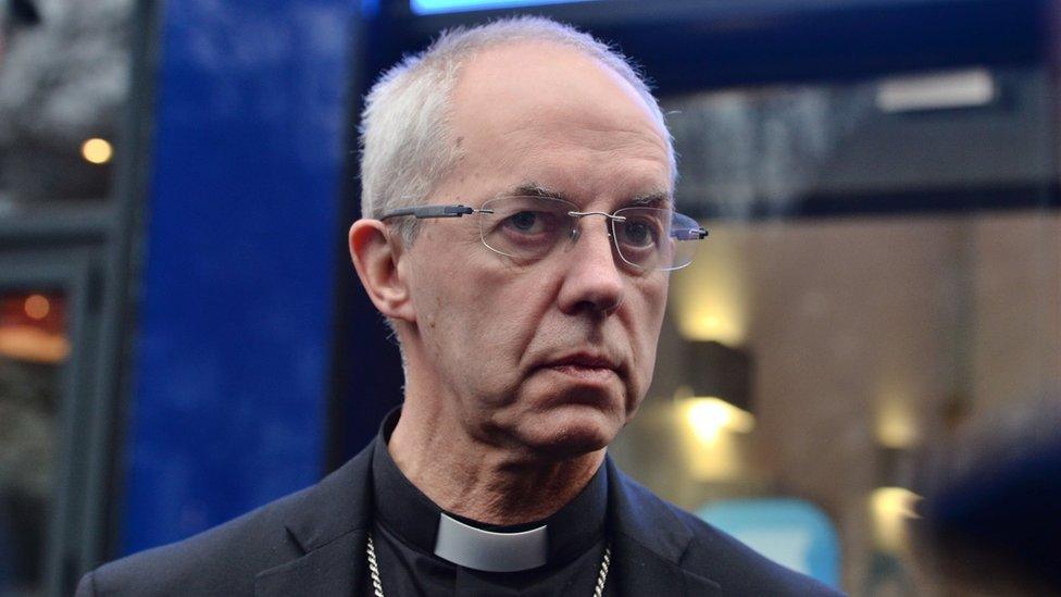 Archbishop of Canterbury Justin Welby