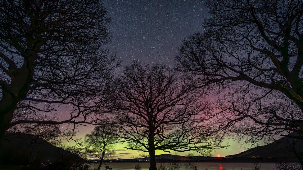 Northern Lights over Keswick