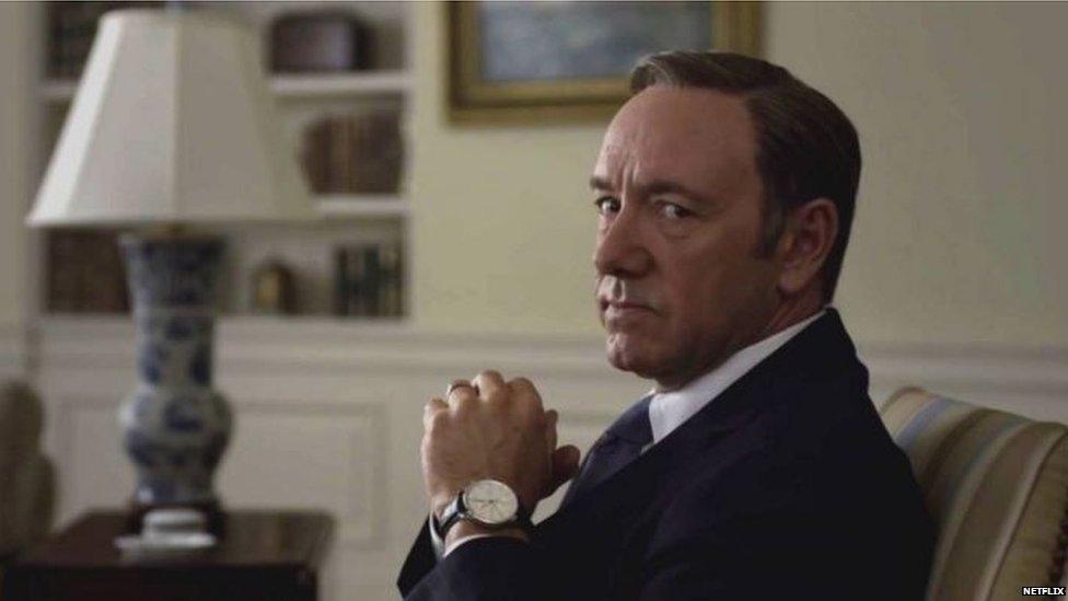 Kevin Spacey in House of Cards