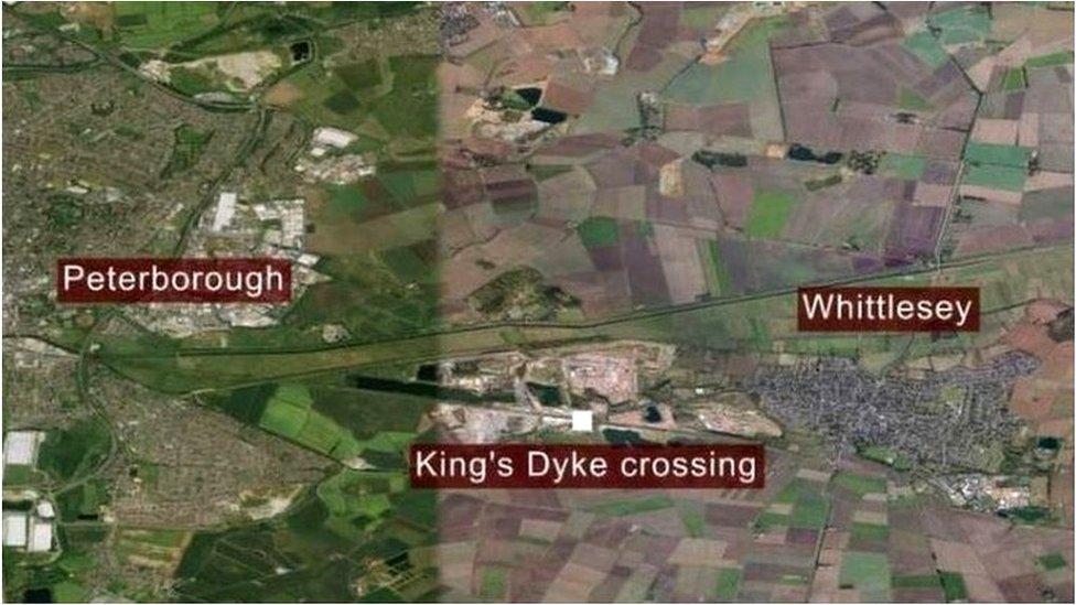 King's Dyke crossing