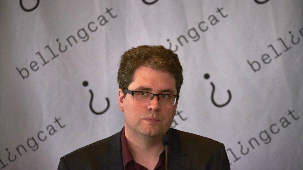 Eliot Higgins, the founder of Bellingcat