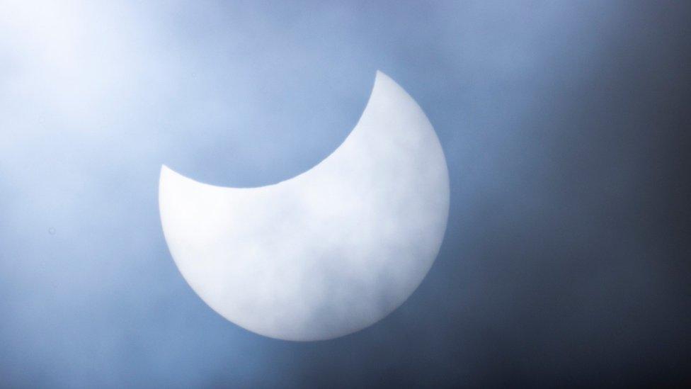 Eclipse from Roslin